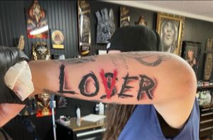Loser lover tattoo done by yours truly 