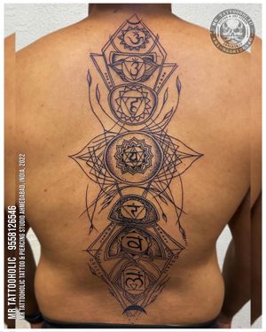 Any Tattoo & Piercing inquiry 🧿 📱Call:- 9558126546 DM for free consultation 🟢Whatsapp:- 9558126546 _________________________ ✉️ Mrtattooholic111@gmail.com #chakratattoo #sevenchakras #7chakratattoo #backtattoo #mentattoo #chakra #07 #indiantattoo #fullbacktattoo #shouldertattoo #mrtattooholic #tattootraining #tattooartist #tattooart #shiva #mahakaltattoo #geomatrictattoo #treditionaltattoo #handpokedtattoo #tattooink #tattooline #tattooartist #art #tattooart #tattooideas #crazytattoo #india #ahmedabad #tattooed #tattoostyle #tattoo #tattooinahmedabad