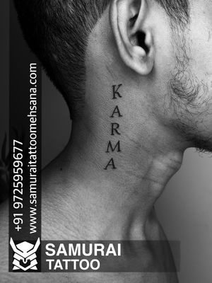 Karma tattoo |Karma tattoo ideas |Karma tattoos |New tattoo for boys |Boys tattoo design