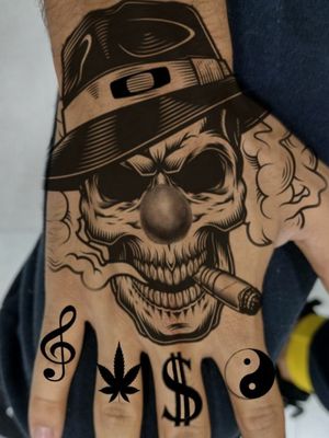 Gild visual art's tatto