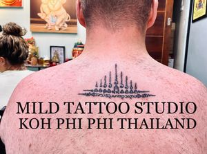 #sakyanttattoo #yantkaoyord #kaoyord #tattooart #tattooartist #bambootattoothailand #traditional #tattooshop #at #mildtattoostudio #mildtattoophiphi #tattoophiphi #phiphiisland #thailand #tattoodo #tattooink #tattoo #phiphi #kohphiphi #thaibambooartis  #phiphitattoo #thailandtattoo #thaitattoo #bambootattoophiphiContact ☎️+66937460265 (ajjima)https://instagram.com/mildtattoophiphihttps://instagram.com/mild_tattoo_studiohttps://facebook.com/mildtattoophiphibambootattoo/Open daily ⏱ 11.00 am-24.00 pmMILD TATTOO STUDIO my shop has one branch on Phi Phi Island.Situated , Located near  the World Med hospital and Khun va restaurant