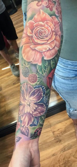 More floral work