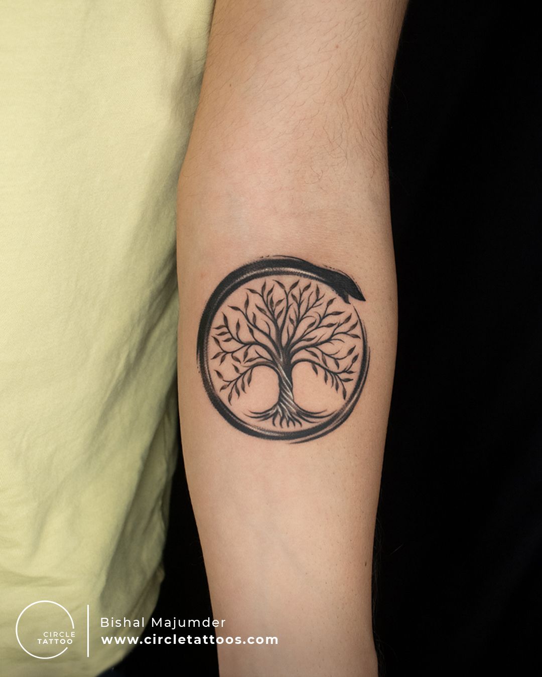 Tree of life tattoo done today by Maya Fox Art in Aloha Ink in Herne  Germany  rtattoos