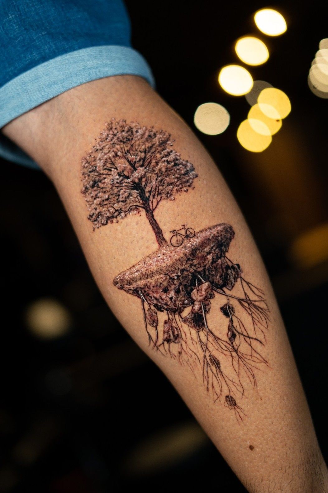 Tree with roots tattoo  Tattoogridnet