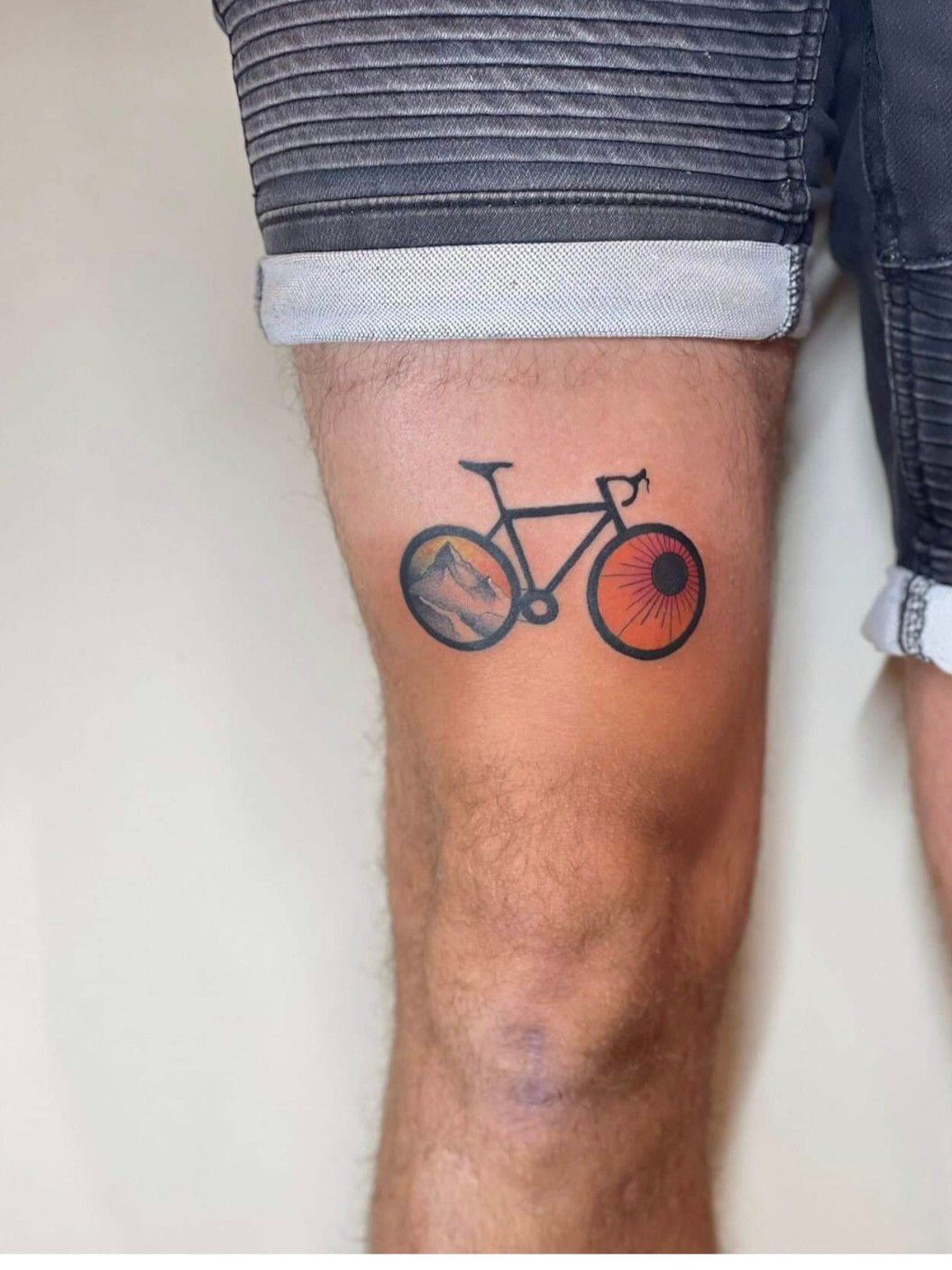 Flash Tattoos | Macabre motorcycle - Skeleton tattoo on a motorcycle – The  Flash Tattoo