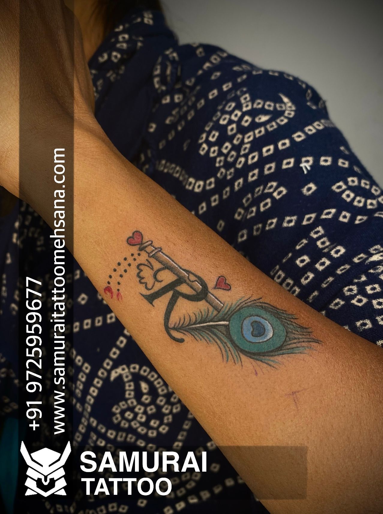 Black Stain tattoo studio - Crown with alphabet R tattoo Artist :-  @tattooist_dharmesh_magra location :- @black_stain_tattoo_studio 5 /  Basement, Lake Plaza, Nr. Chinmay Crystal, Opp. Vastrapur Lake, Vastrapur.,  Ahmedabad, gujrat, 380015,