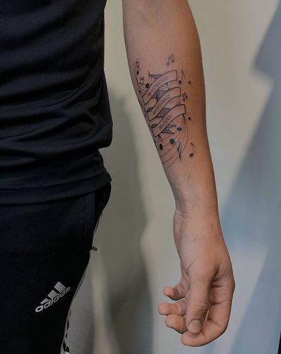 Tattoo made by #pavel_vean 😮‍💨🤟🏿 #plzentattoo#tetovaniplzen#music#tattoo