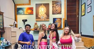 The traditional bamboo tattoo  Professional artists Maintaining the highest standards of quality. All of our work is considered premium class and the highest quality.  #tattooart #tattooartist #bambootattoothailand #traditional #tattooshop #at #mildtattoostudio #mildtattoophiphi #tattoophiphi #phiphiisland #thailand #tattoodo #tattooink #tattoo #phiphi #kohphiphi #thaibambooartis  #phiphitattoo #thailandtattoo #thaitattoo #bambootattoophiphiContact ☎️+66937460265 (ajjima)https://instagram.com/mildtattoophiphihttps://instagram.com/mild_tattoo_studiohttps://facebook.com/mildtattoophiphibambootattoo/Open daily ⏱ 11.00 am-24.00 pmMILD TATTOO STUDIO my shop has one branch on Phi Phi Island.Situated , Located near  the World Med hospital and Khun va restaurant