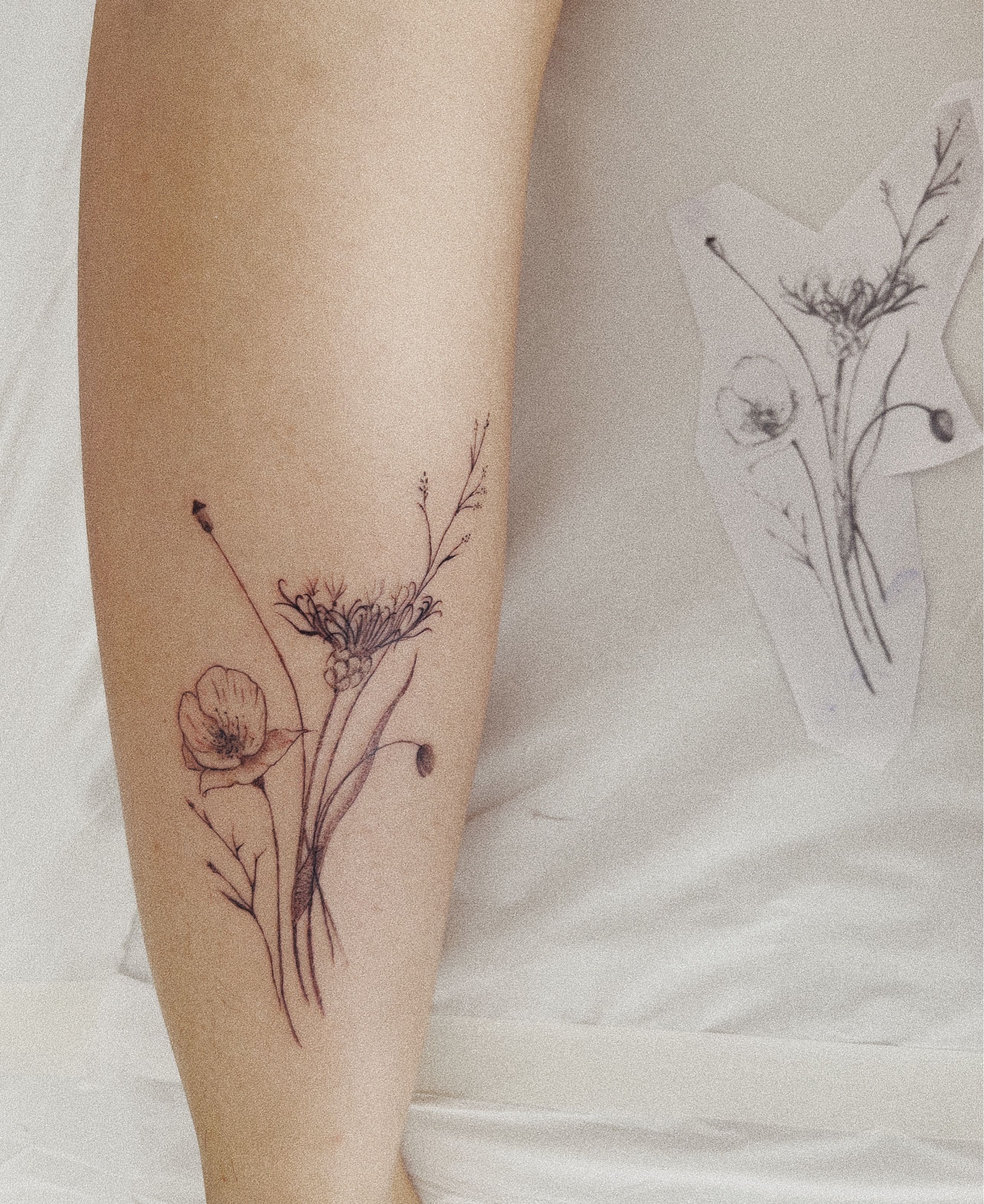 30 October Birth Flower Tattoo Ideas Cosmos  Marigolds  100 Tattoos