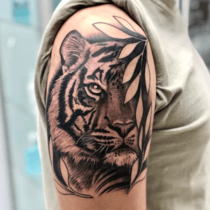 Lion Tattoo by David Dalzell 
