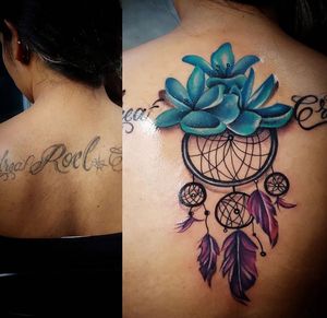Cover Up Tattoo by Megan 