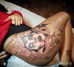 Medusa Tattoo by Megan 