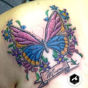 3D Embroidery Tattoo 