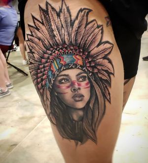 Native American Tattoo by Megan 