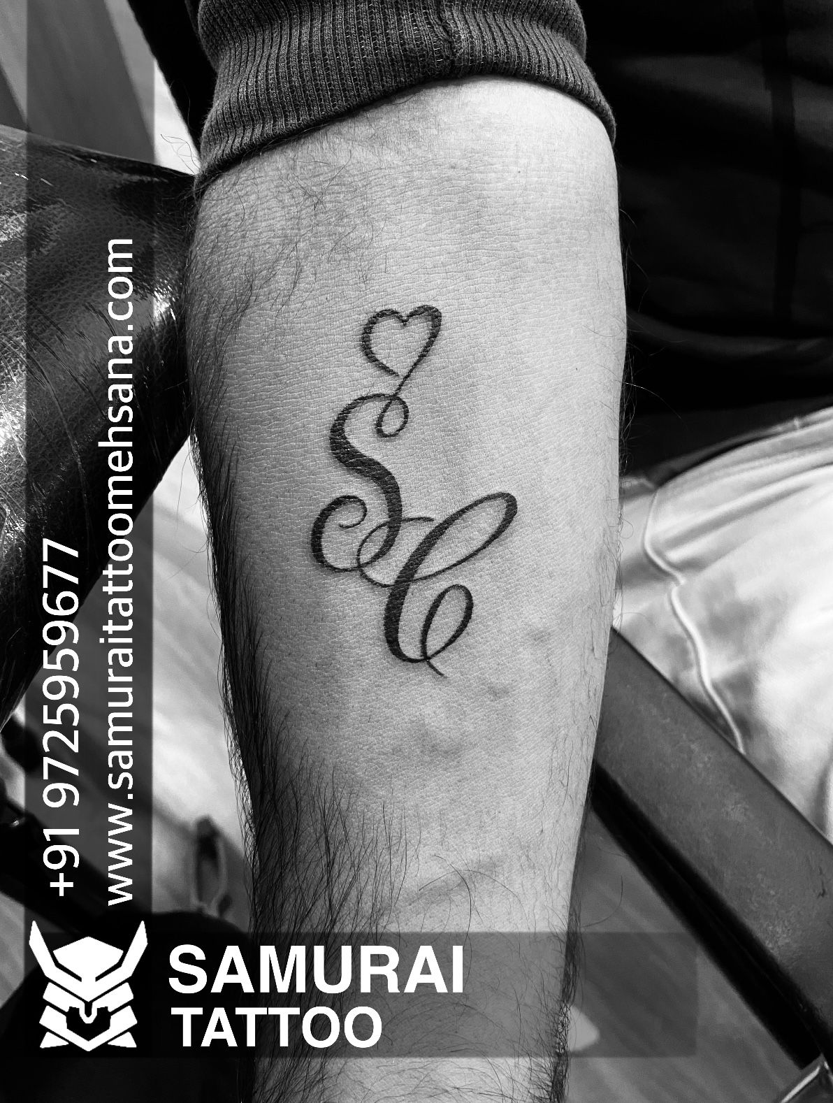 S Name Letter Tattoo Black And White HD phone wallpaper  Pxfuel