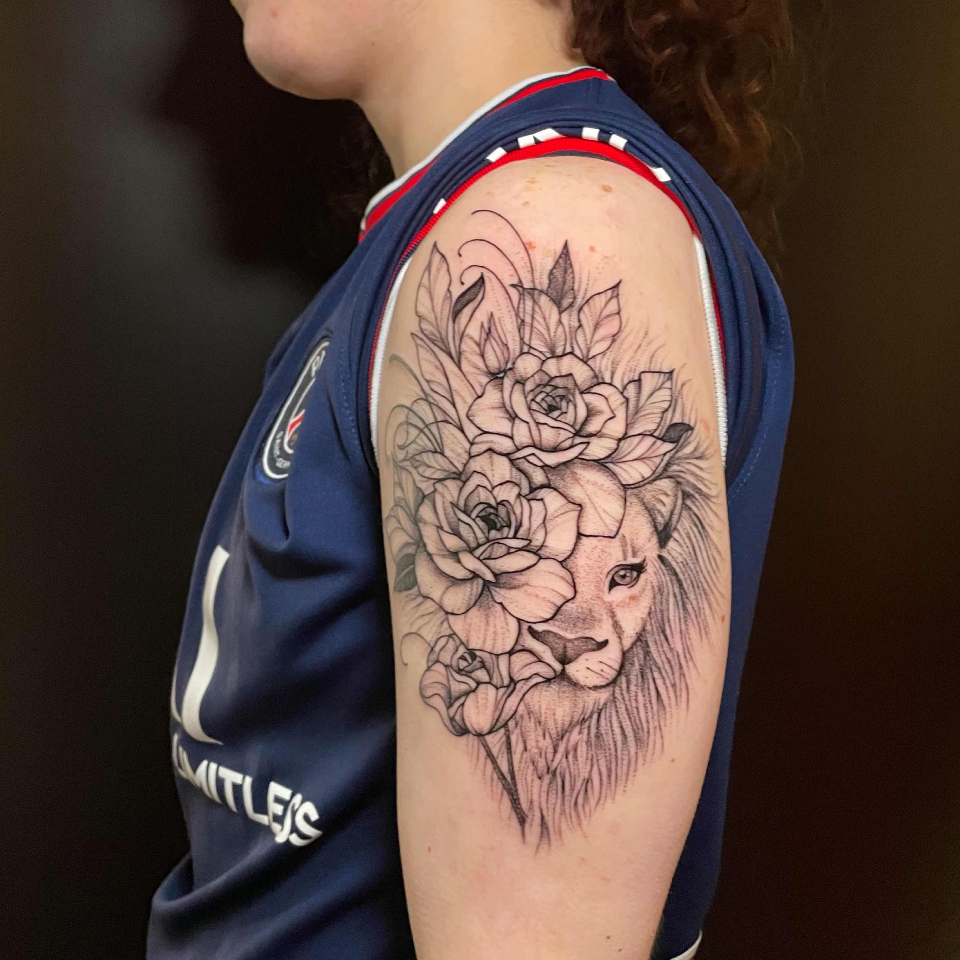15 Best Lion and Flowers Tattoo Designs  Page 3 of 3  PetPress