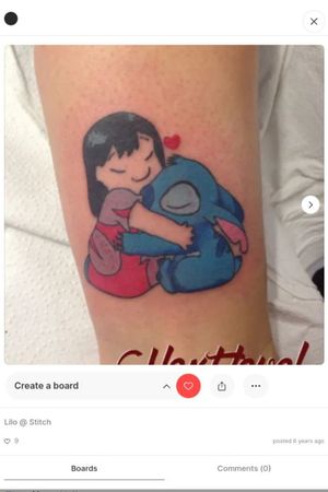 I hope someone can get this tattoo done for my girlfriend cuz it's adorable 🥰