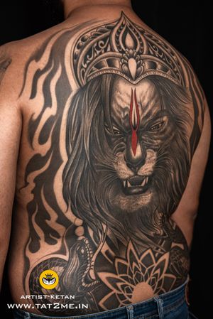 Narasimha tattoo