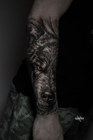 Wolf 🐺 #wolf #wolftattoo #animaltattoo #wildlife
