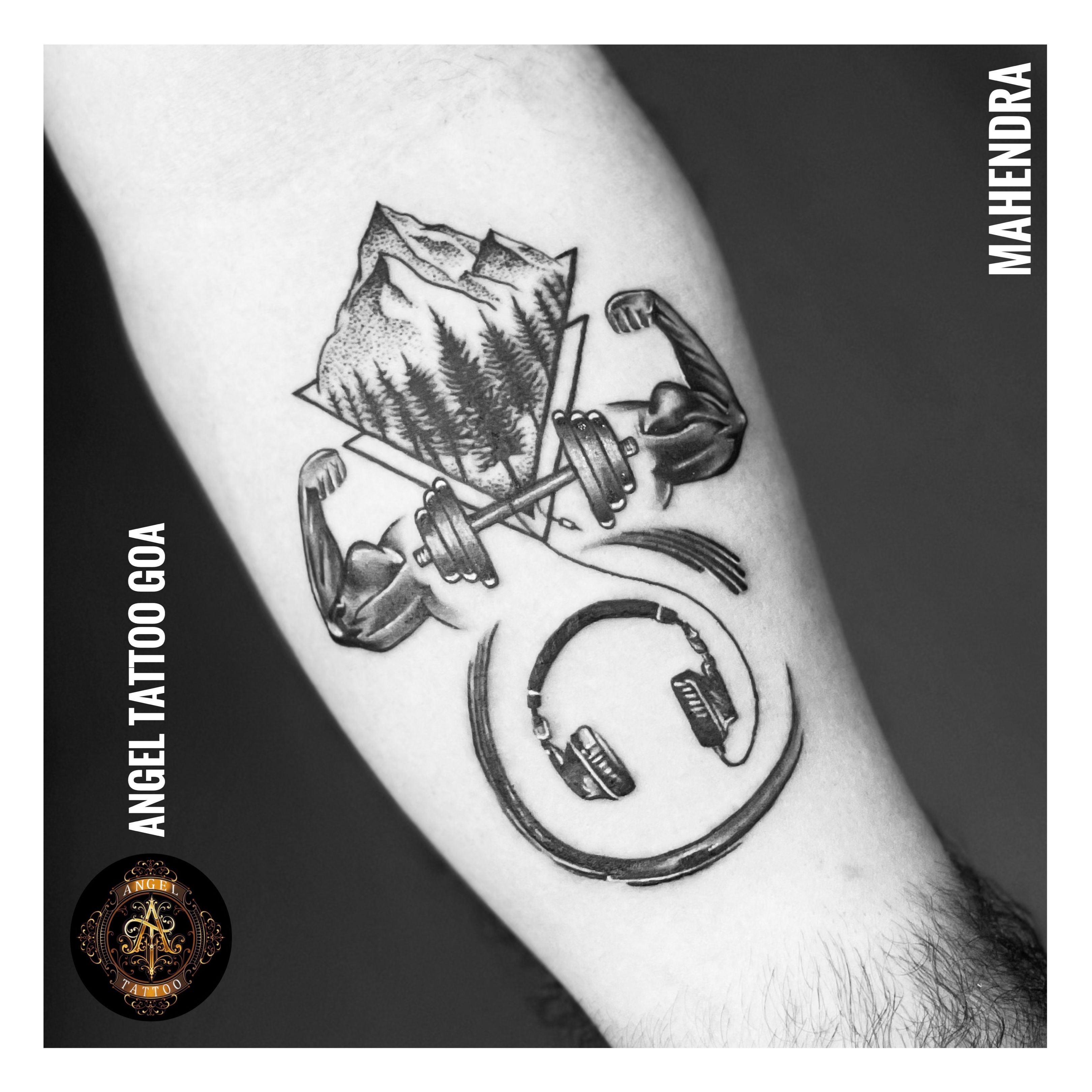 Tattoo uploaded by Angel Tattoo Goa - Best Tattoo Artist in Goa • Anchor  With Compass Tattoo By Mahendra Dharoliya At Angel Tattoo Goa, Best Tattoo  Artist in Goa, Best Tattoo Studio