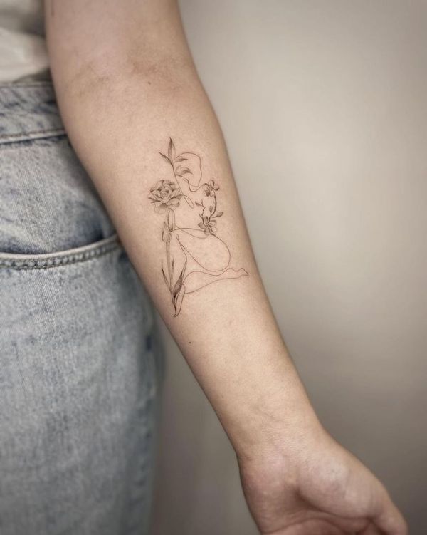 Tattoo from Fleur Noire Tattoo LA