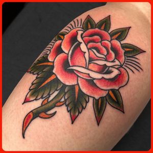 Fun rose from a while back at Sacrament Tattoo in Austin Texas