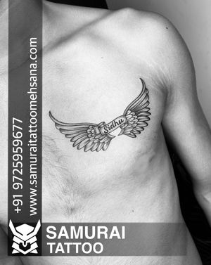 Wings tattoo |Wings tattoo design |Wings tattoo with name |wings tattoo for boys |angle tattoo