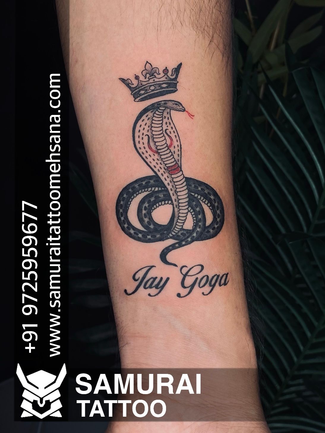 Jay Goga with crown tattoo | Crown tattoo, Tattoos, Jesus fish tattoo