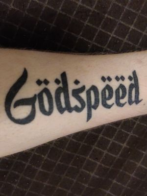 Godspeed.