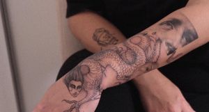 Dragon girl 🐉 #tattoodo #TATTOODO #anibal_tattoo #inked 