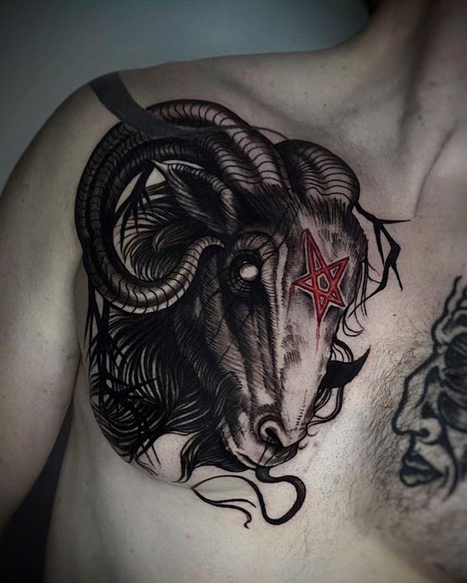 Tattoo uploaded by Southgate SG Tattoo & Piercing Studio • • Baphomet ...