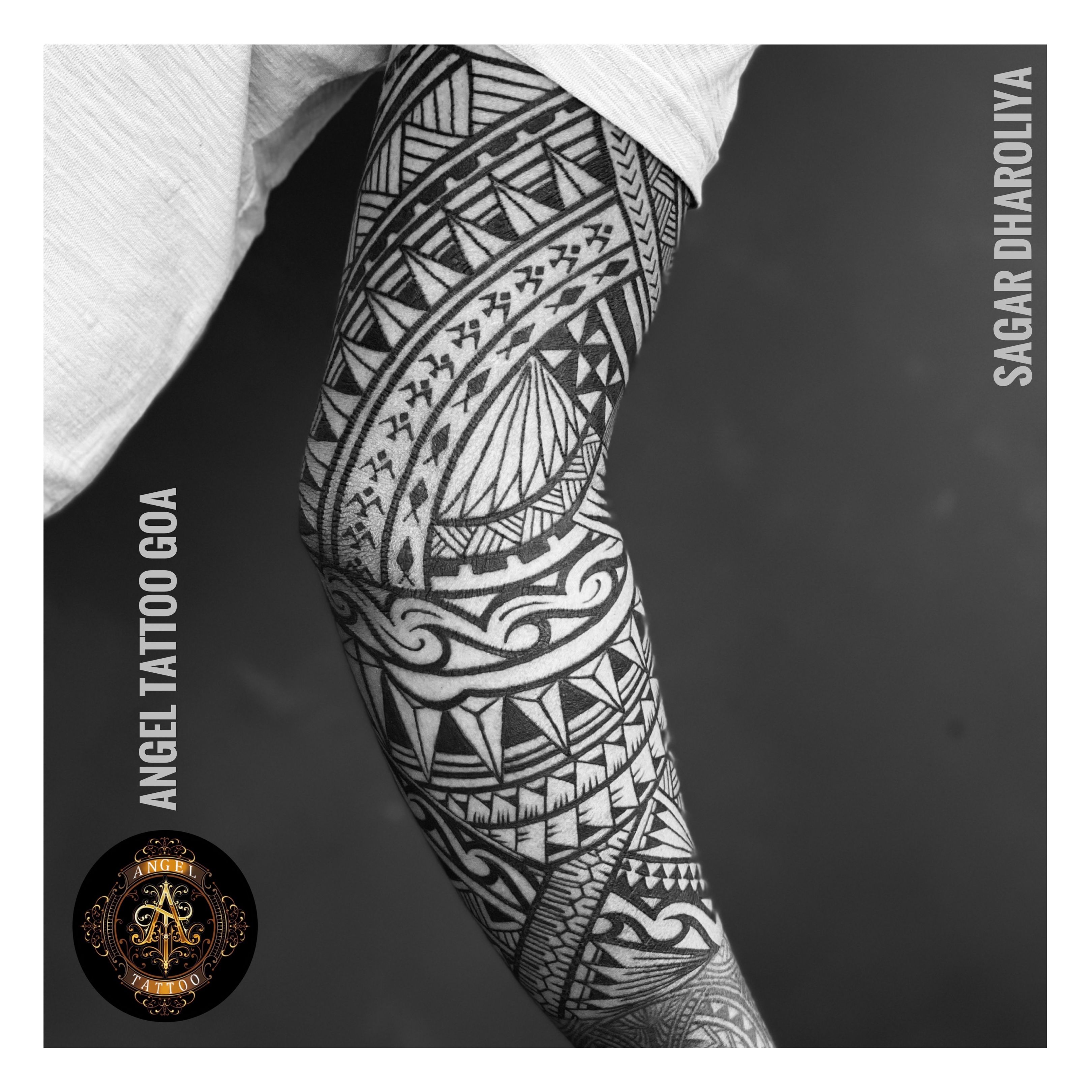 Maori Tribal Style Tattoo Pattern Fit For A Leg Or Arm Hand Shoulder Stock  Illustration - Download Image Now - iStock