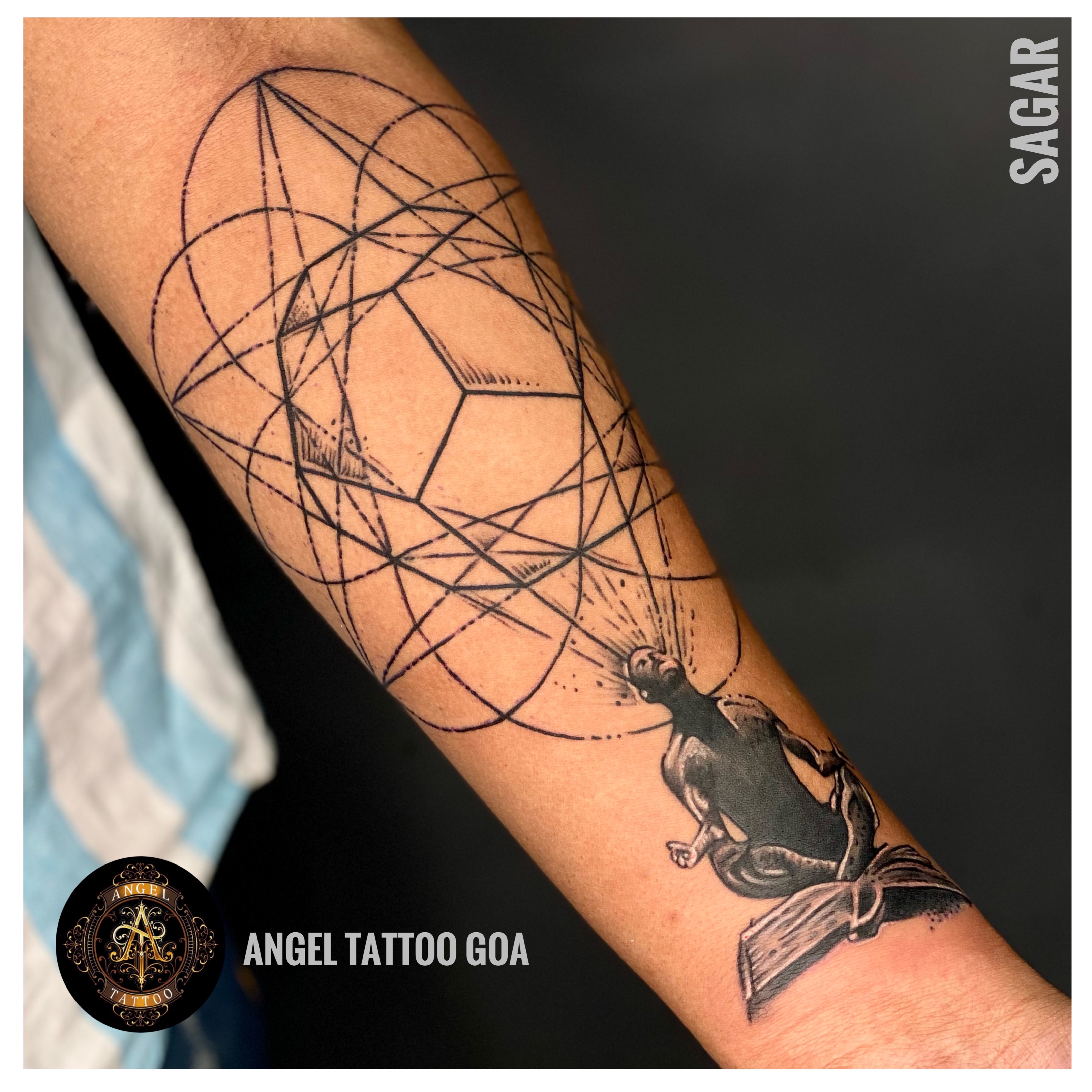 Tattoo uploaded by Angel Tattoo Goa - Best Tattoo Artist in Goa • Anchor  Tattoo Done By Mahendra Dharoliya At Angel Tattoo Goa - Best Tattoo Artist  In Baga - Best Tattoo