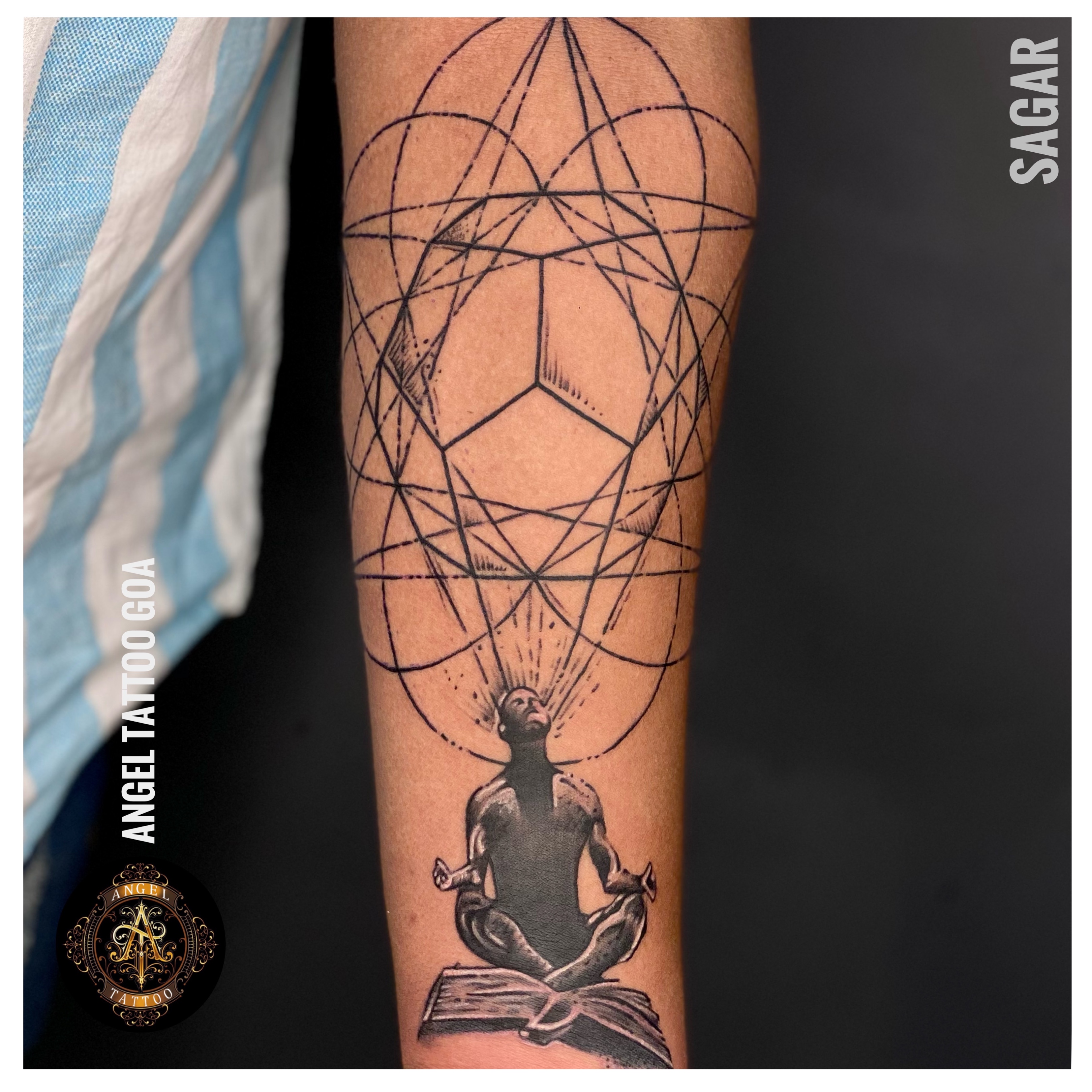 Tattoo uploaded by Angel Tattoo Goa - Best Tattoo Artist in Goa • Anchor  Tattoo Done By Mahendra Dharoliya At Angel Tattoo Goa - Best Tattoo Artist  In Baga - Best Tattoo