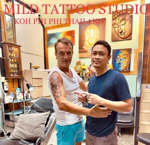 #buddha #buddhatattoo #tattooart #tattooartist #bambootattoothailand #traditional #tattooshop #at #mildtattoostudio #mildtattoophiphi #tattoophiphi #phiphiisland #thailand #tattoodo #tattooink #tattoo #phiphi #kohphiphi #thaibambooartis  #phiphitattoo #thailandtattoo #thaitattoo #bambootattoophiphiContact ☎️+66937460265 (ajjima)https://instagram.com/mildtattoophiphihttps://instagram.com/mild_tattoo_studiohttps://facebook.com/mildtattoophiphibambootattoo/Open daily ⏱ 11.00 am-24.00 pmMILD TATTOO STUDIO my shop has one branch on Phi Phi Island.Situated , Located near  the World Med hospital and Khun va restaurant