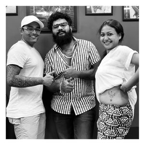 Happy Client Tattoo By Sagar Dharoliya At Angel Tattoo Goa - Best Tattoo Artist in Goa - Best Tattoo Studio In Baga Goa - Best Tattoo Shop in Goa - Best Tattoo Studio in Goa - Best Tattoo Artist in Baga Goa