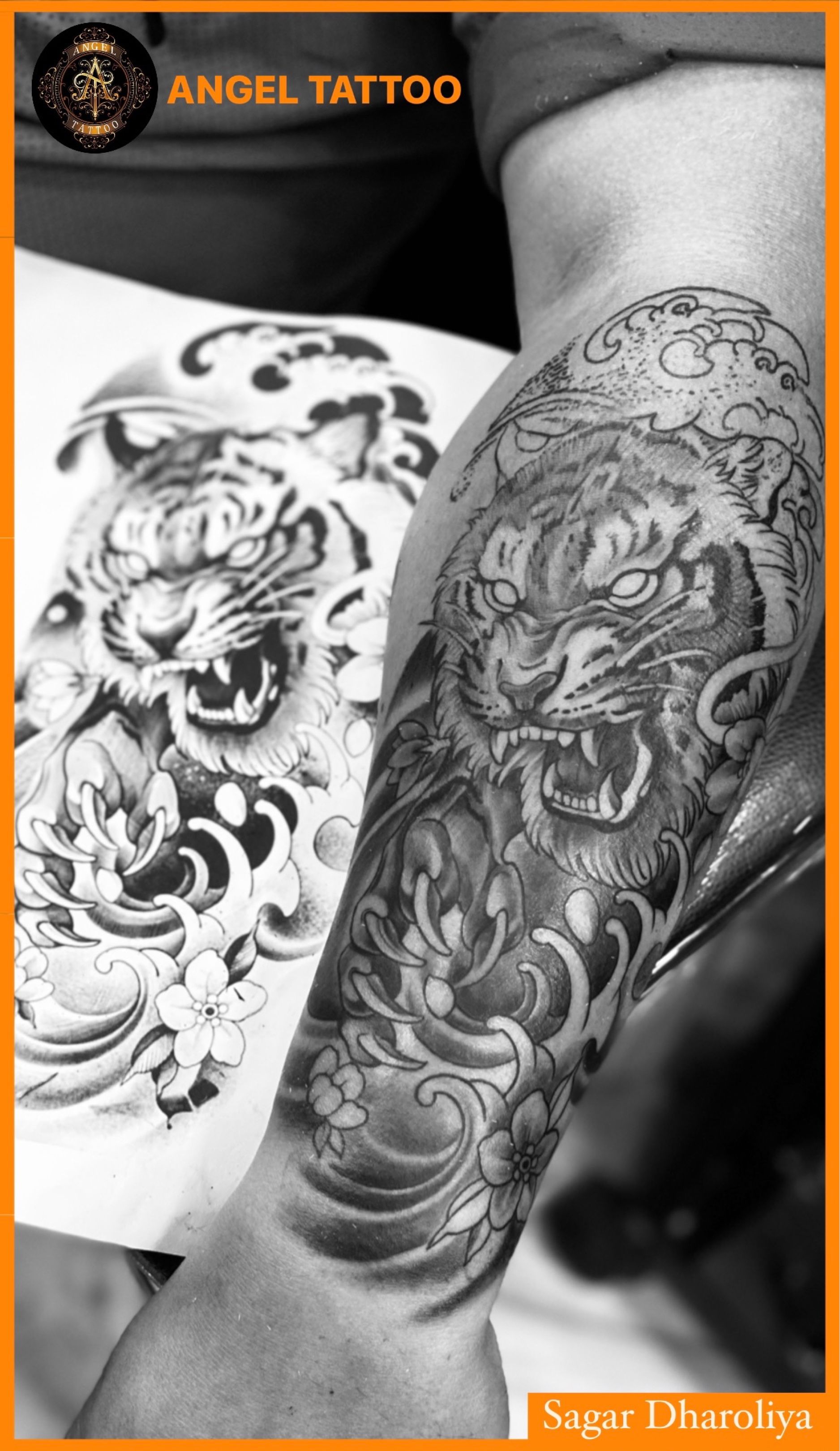 Shiva Tattoo By Mukesh Waghela The Best Tattoo Artist In Goa At Moksha Tattoo  Studio Goa India. - Best Tattoo Studio Goa, Safe, Hygienic - Moksha Tattoo