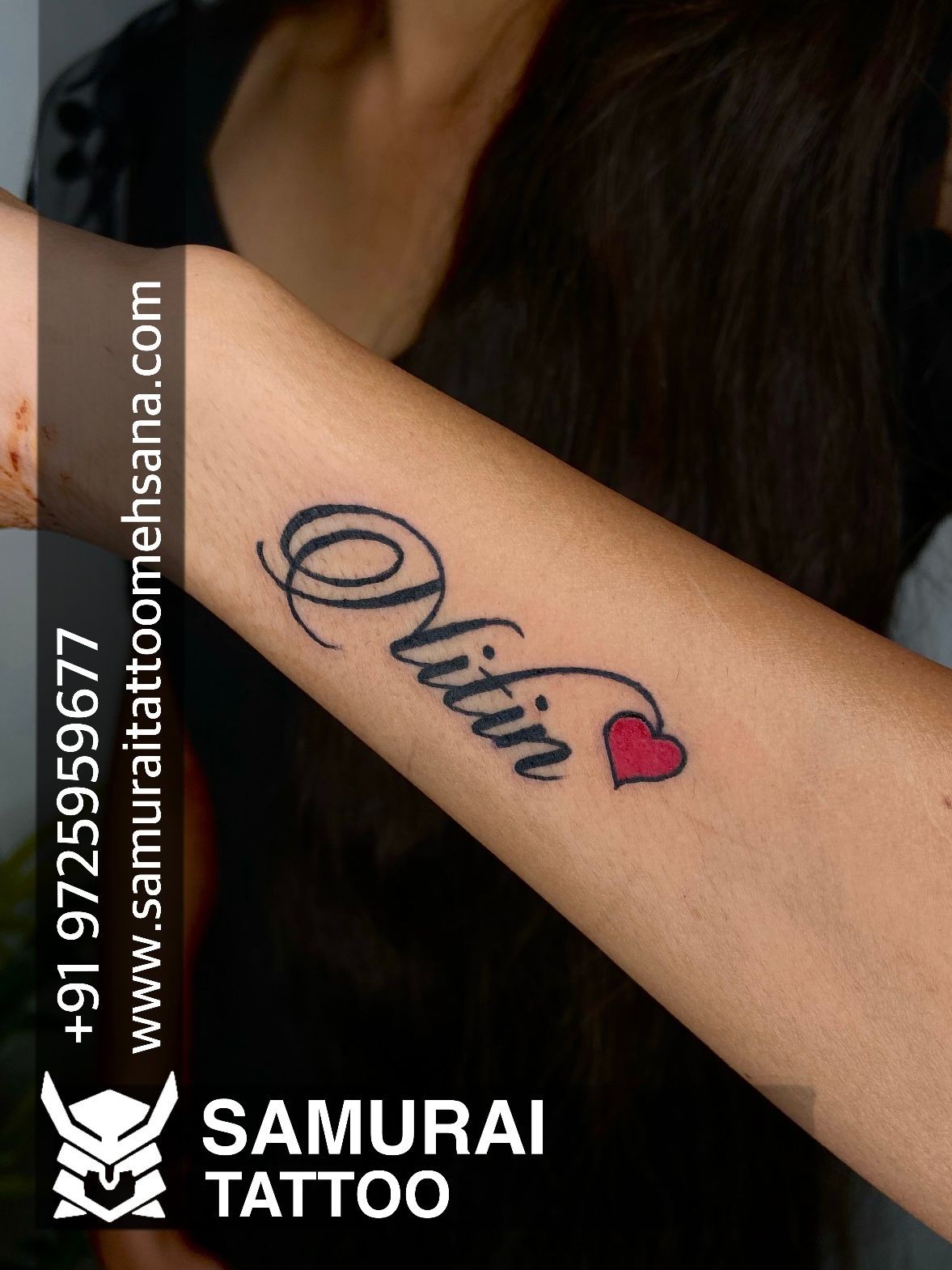 Lover Name Tattoo ByDeepak  Leo Tattoo studio Indore  Facebook