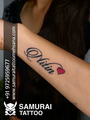 Nitin name tattoo |Nitin name tattoo ideas | Nitin tattoo 