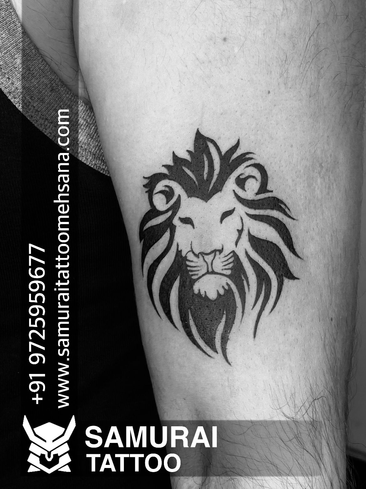 Temporary Tattoo Sticker Tiger Lion Wolf Pattern Decal Body Art Arm Leg  Decor | eBay