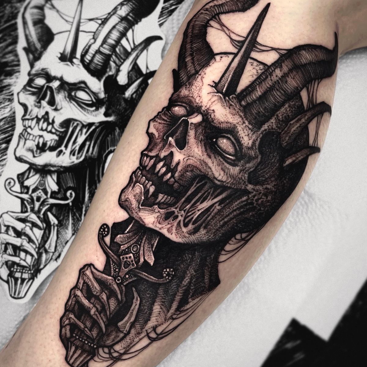 Tattoo uploaded by Tessa Von • Tessa Von #darkart #tessavon #blackwork ...