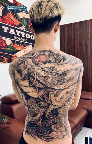 Longart NguyenhuulongVN Dragon Tattoo