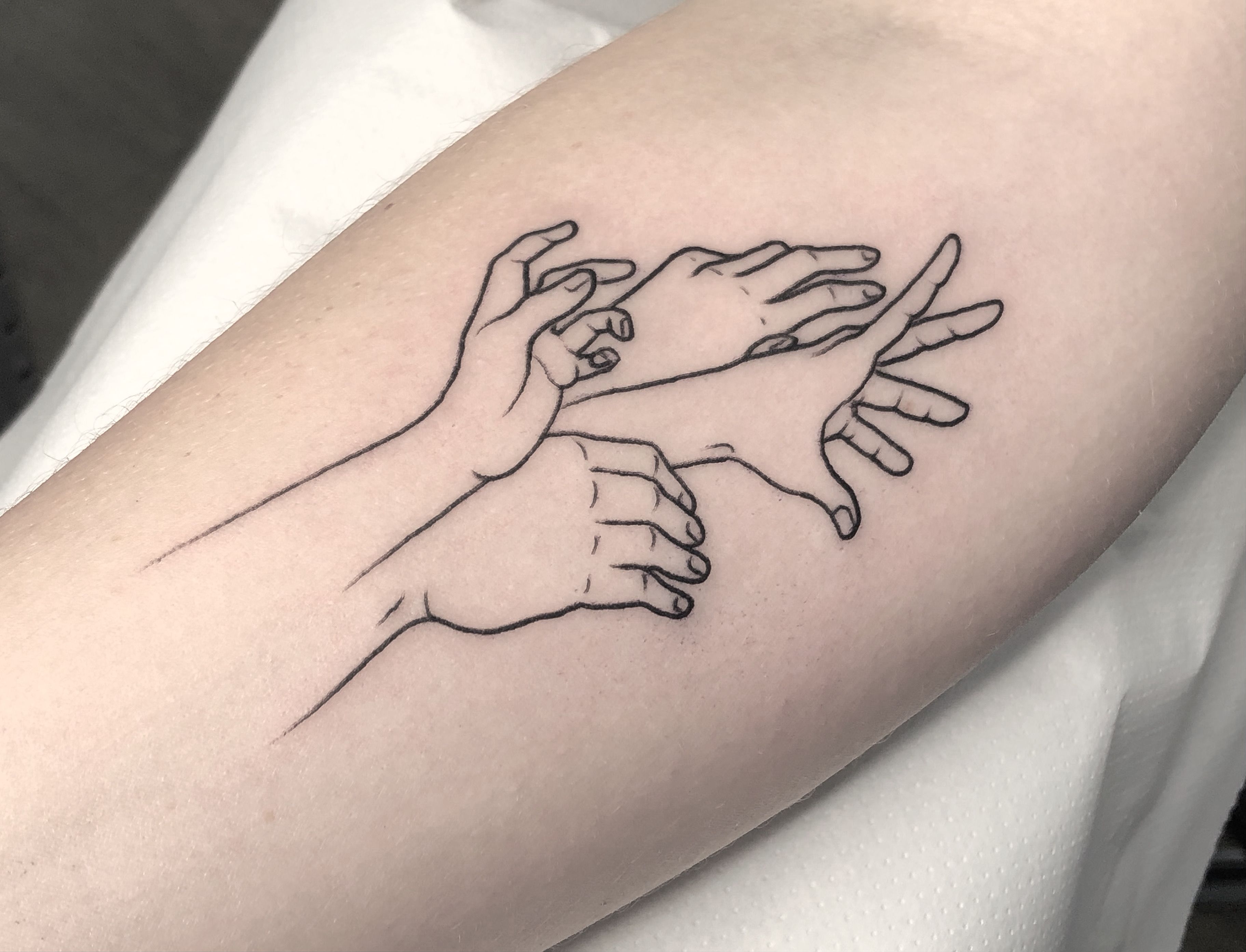 Minimalist Dove Temporary Tattoo Set (2 tattoos) – TattooIcon