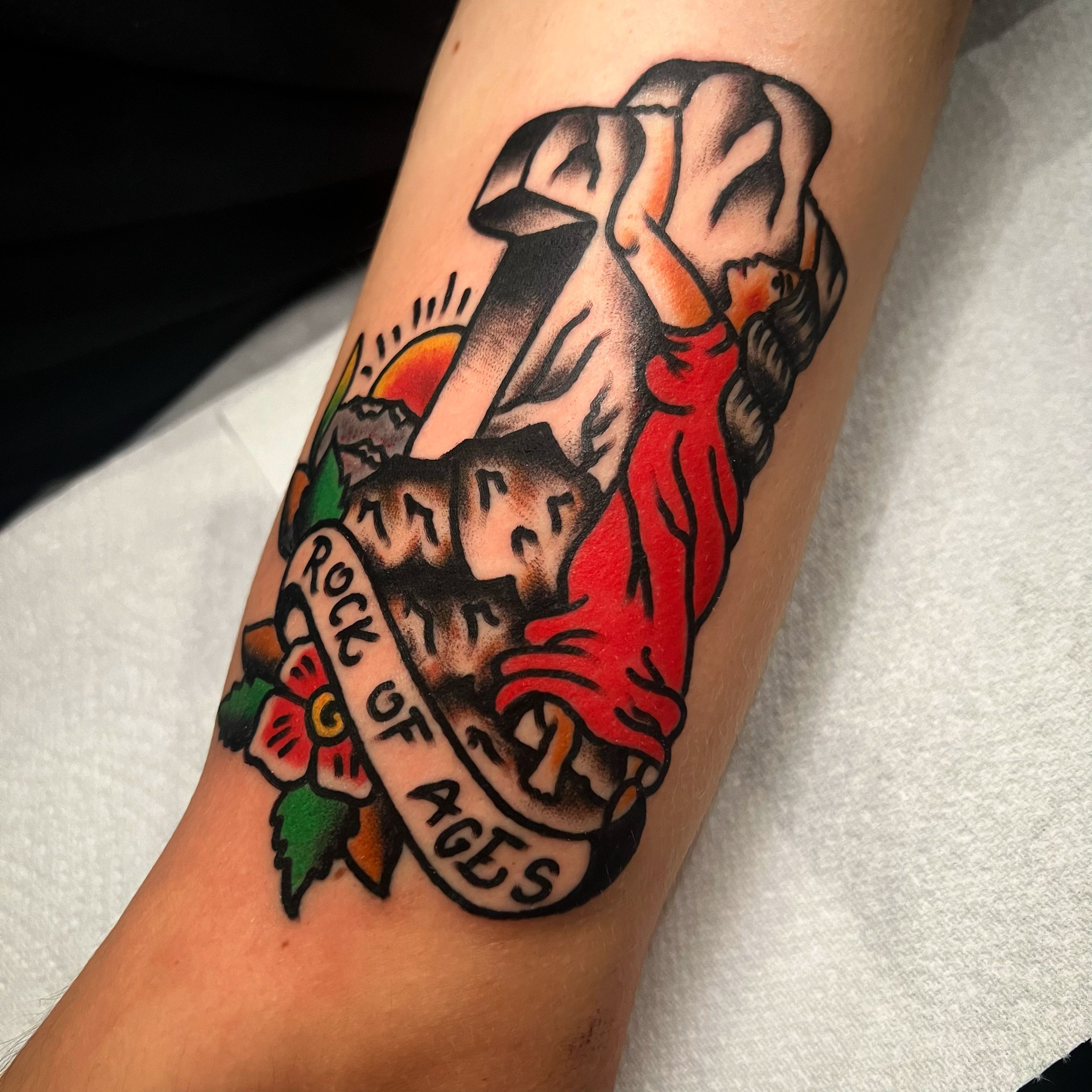 Rock of Ages Tattoo • Tattoodo