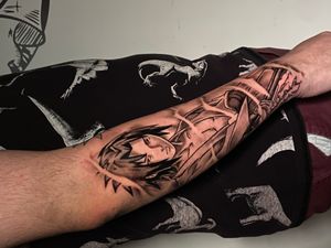 Naruto anime tattoo