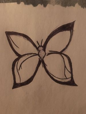 This is the butterfly I want to use for the butterfly tattoo