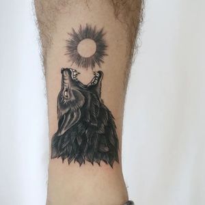 Blackwork tattoo style