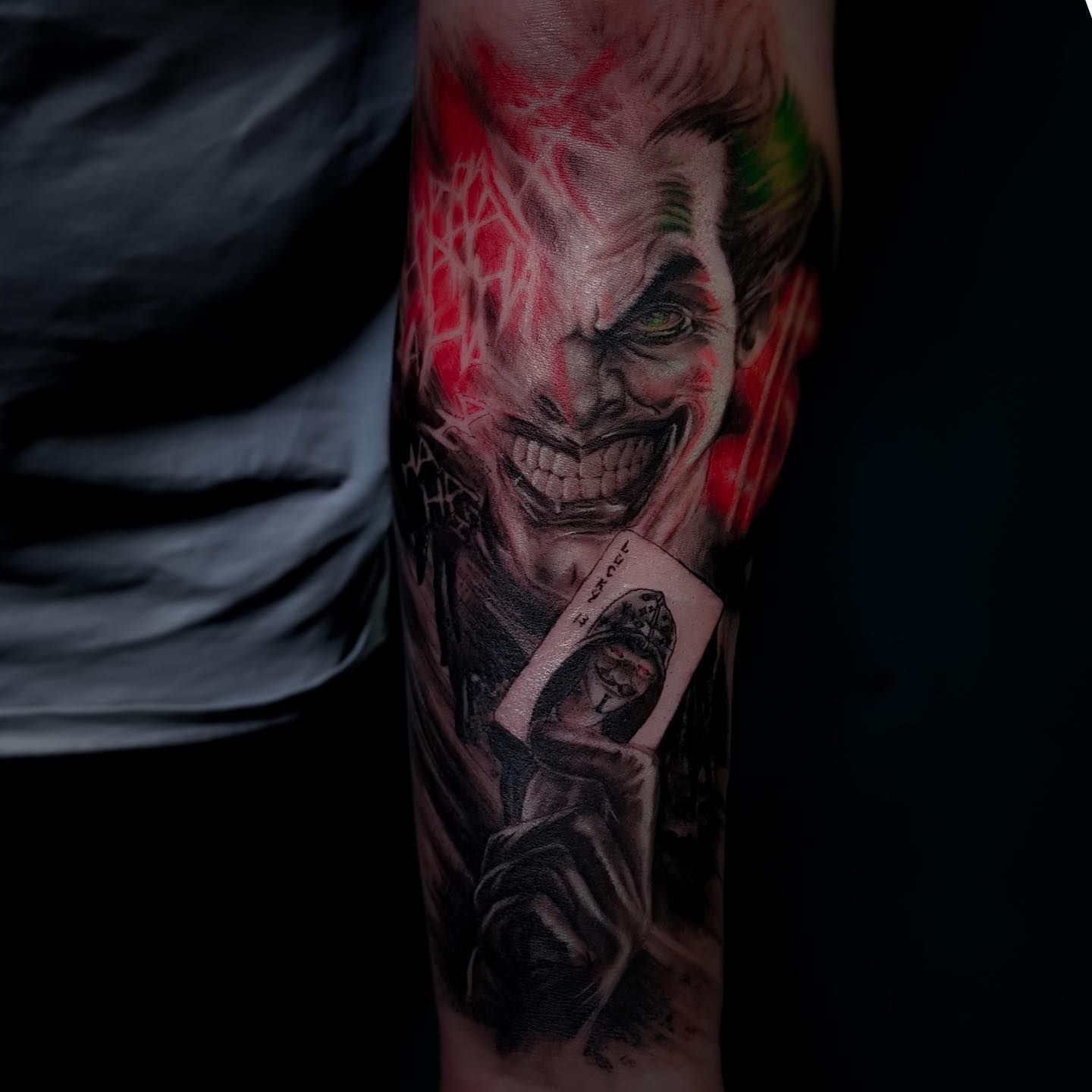 traditional joker card tattooTikTok Search