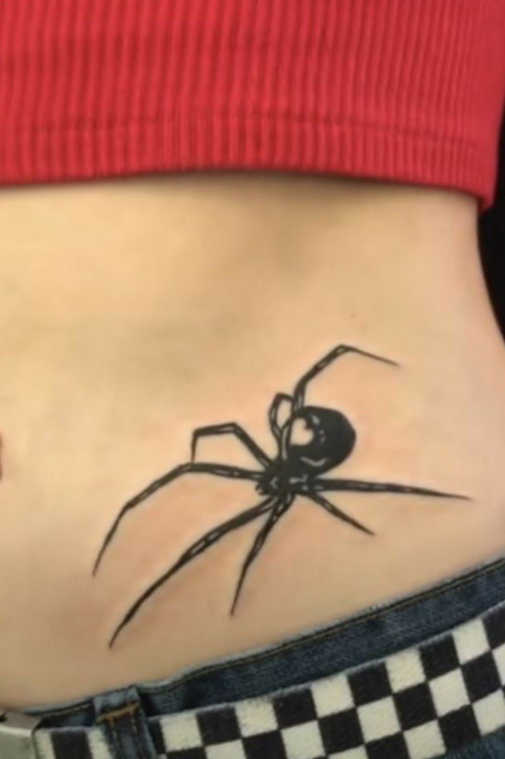 Yea lets just get a spider tattoo  rATBGE