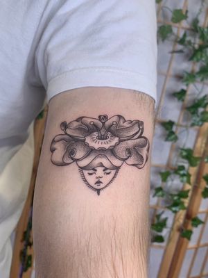 Flower boy tattoo 🌸